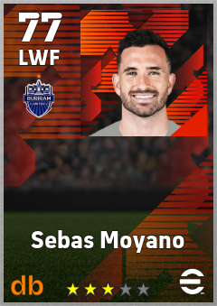 Sebas Moyano eFootball player card