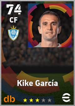 Kike García eFootball player card