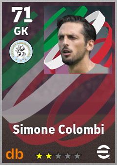 Simone Colombi — GK, OVR 71, MAX 71