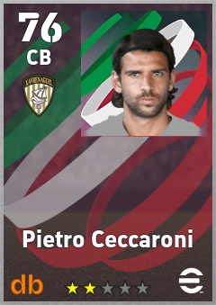 Pietro Ceccaroni eFootball player card