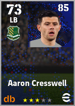 Aaron Cresswell — LB, OVR 73, MAX 85
