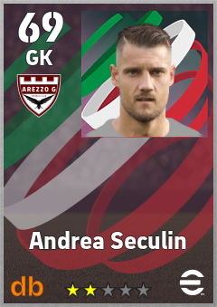 Andrea Seculin — GK, OVR 69, MAX 69