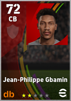 Jean-Philippe Gbamin eFootball player card