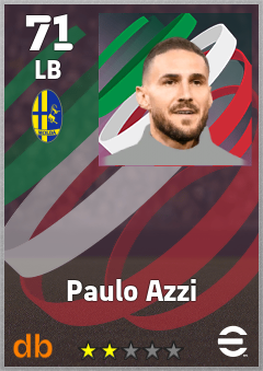 Paulo Azzi — LB, OVR 71, MAX 71