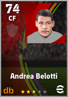 Andrea Belotti eFootball player card