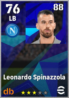 Leonardo Spinazzola eFootball player card