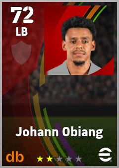 Johann Obiang eFootball player card