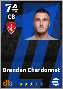 Brendan Chardonnet eFootball player card