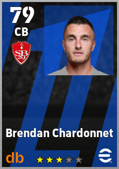 Brendan Chardonnet — CB, OVR 79, MAX 79