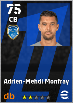 Adrien-Mehdi Monfray eFootball player card