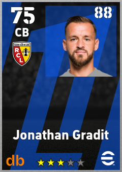 Jonathan Gradit eFootball player card