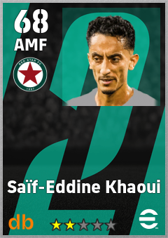 Saïf-Eddine Khaoui — AMF, OVR 68, MAX 68