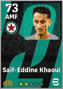 Saïf-Eddine Khaoui — AMF, OVR 73, MAX 73