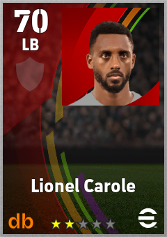 Lionel Carole eFootball player card
