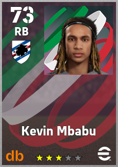 Kevin Mbabu eFootball player card