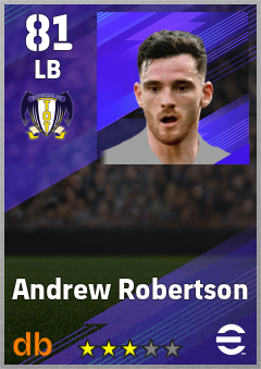 Andrew Robertson eFootball player card