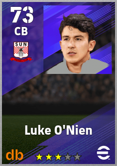 Luke O'Nien eFootball player card