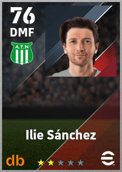 Ilie Sánchez — DMF, OVR 76, MAX 76