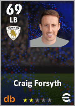 Craig Forsyth — LB, OVR 69, MAX 69