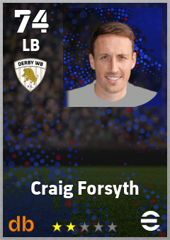 Craig Forsyth — LB, OVR 74, MAX 74