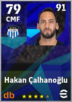 Hakan Çalhanoğlu eFootball player card