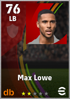Max Lowe — LB, OVR 76, MAX 76