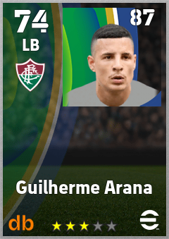 Guilherme Arana eFootball player card