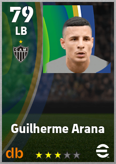 Guilherme Arana — LB, OVR 79, MAX 87