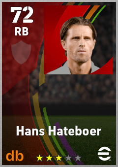 Hans Hateboer eFootball player card