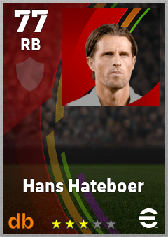 Hans Hateboer — RB, OVR 77, MAX 77