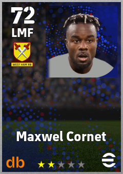 Maxwel Cornet eFootball player card