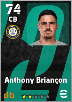 Anthony Briançon eFootball player card