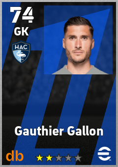 Gauthier Gallon eFootball player card