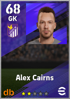 Alex Cairns eFootball player card