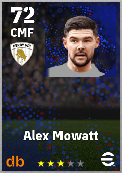 Alex Mowatt — CMF, OVR 72, MAX 72