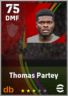 Thomas Partey eFootball player card