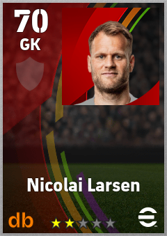 Nicolai Larsen eFootball player card