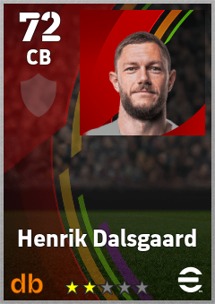Henrik Dalsgaard eFootball player card