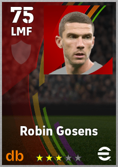 Robin Gosens eFootball player card