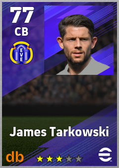 James Tarkowski eFootball player card