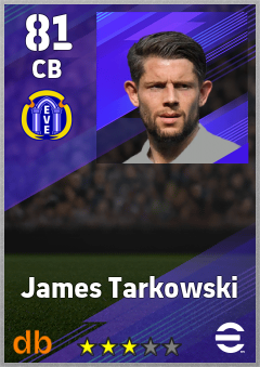 James Tarkowski eFootball player card