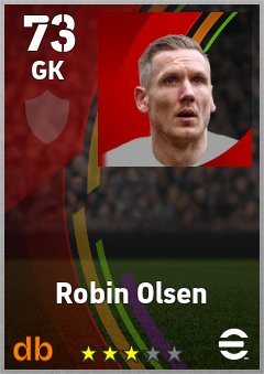 Robin Olsen eFootball player card
