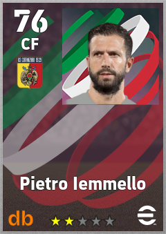 Pietro Iemmello — CF, OVR 76, MAX 76