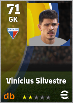 Vinícius Silvestre — GK, OVR 71, MAX 71