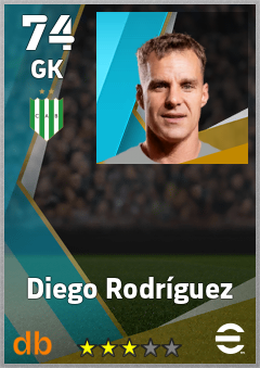 Diego Rodríguez eFootball player card