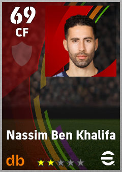 Nassim Ben Khalifa eFootball player card