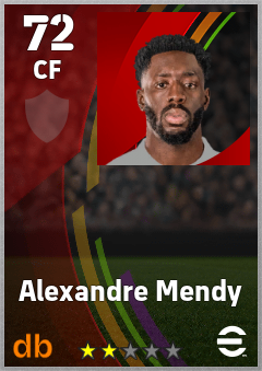 Alexandre Mendy eFootball player card