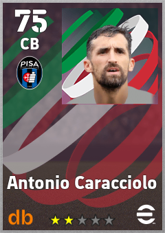 Antonio Caracciolo eFootball player card