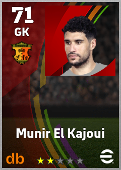 Munir El Kajoui eFootball player card