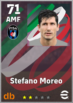 Stefano Moreo — AMF, OVR 71, MAX 71